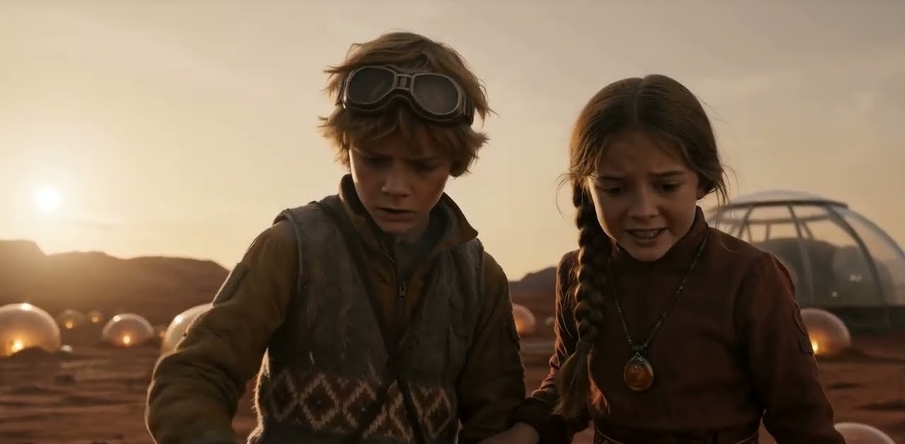 Māra un Māris uz Marsa — a Mars beginning to bloom